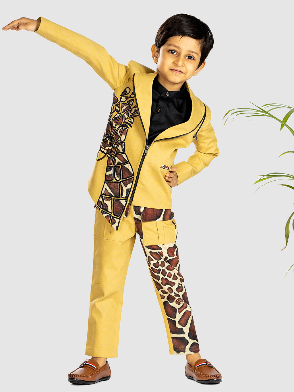 GIRAFFE BLAZER SET
