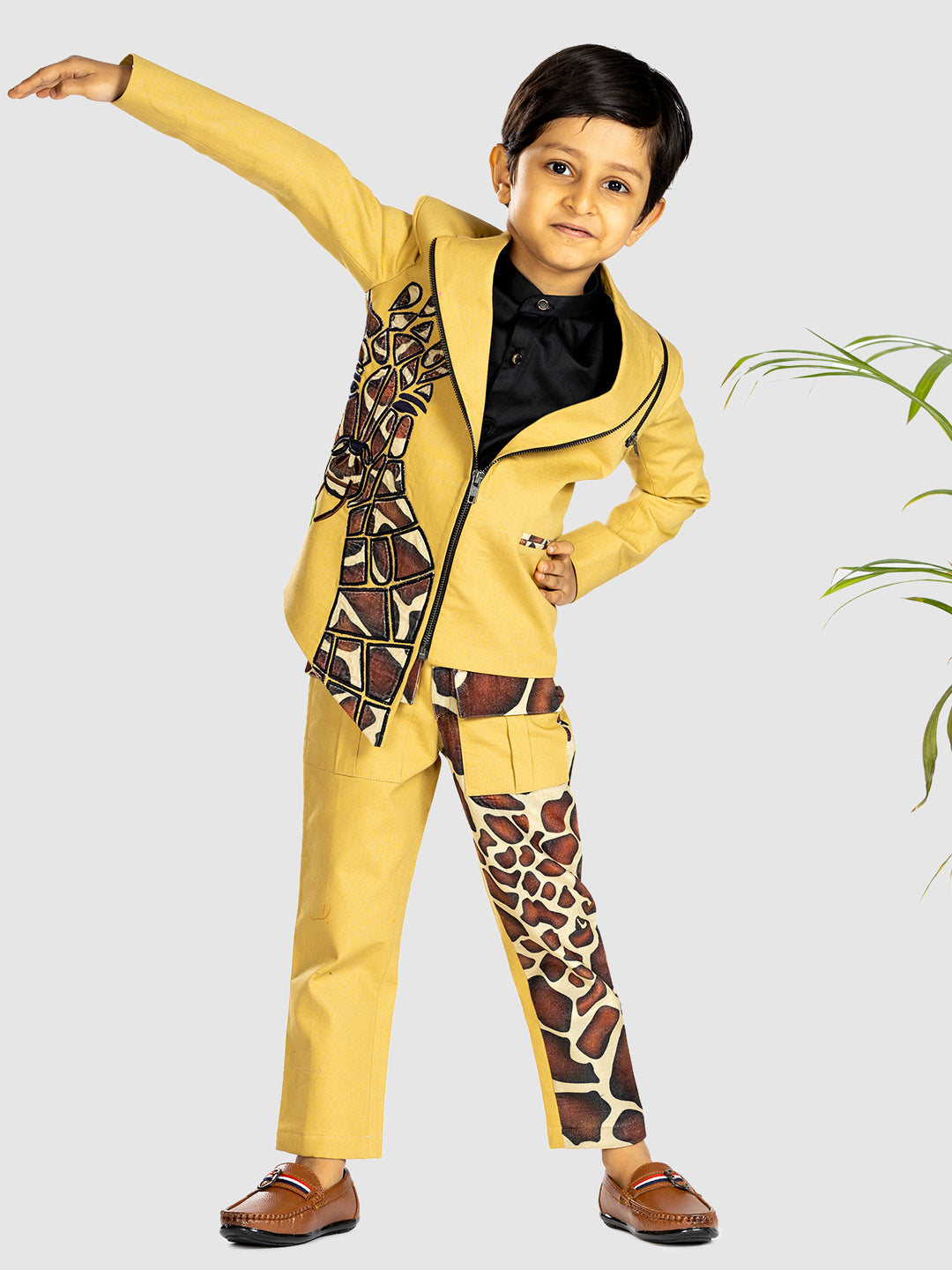 GIRAFFE BLAZER SET