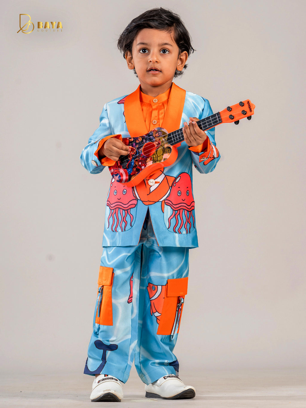 Sea Animal theme tuxedo set