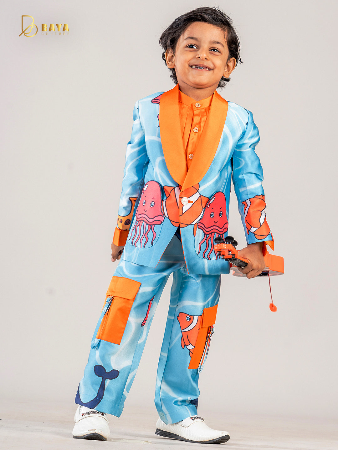 Sea Animal theme tuxedo set