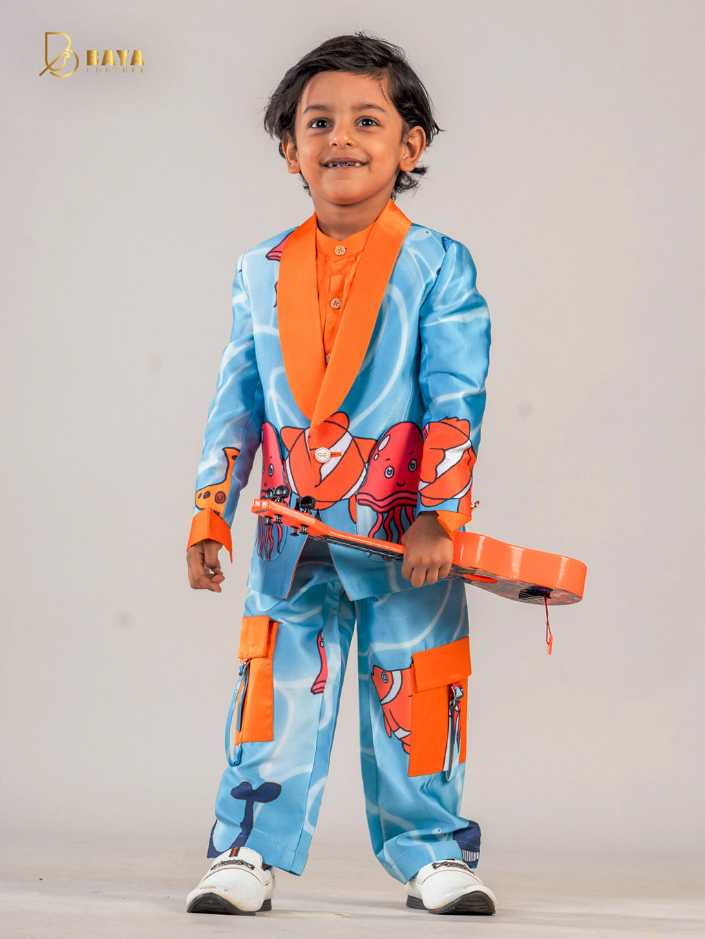 Sea Animal theme tuxedo set