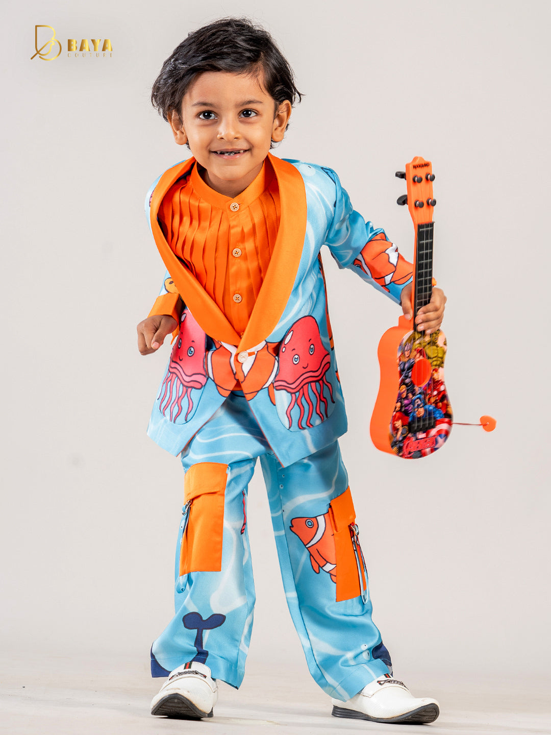 Sea Animal theme tuxedo set