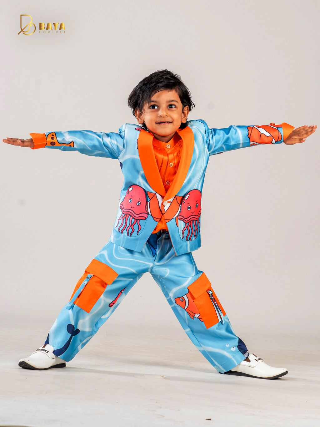 Sea Animal theme tuxedo set