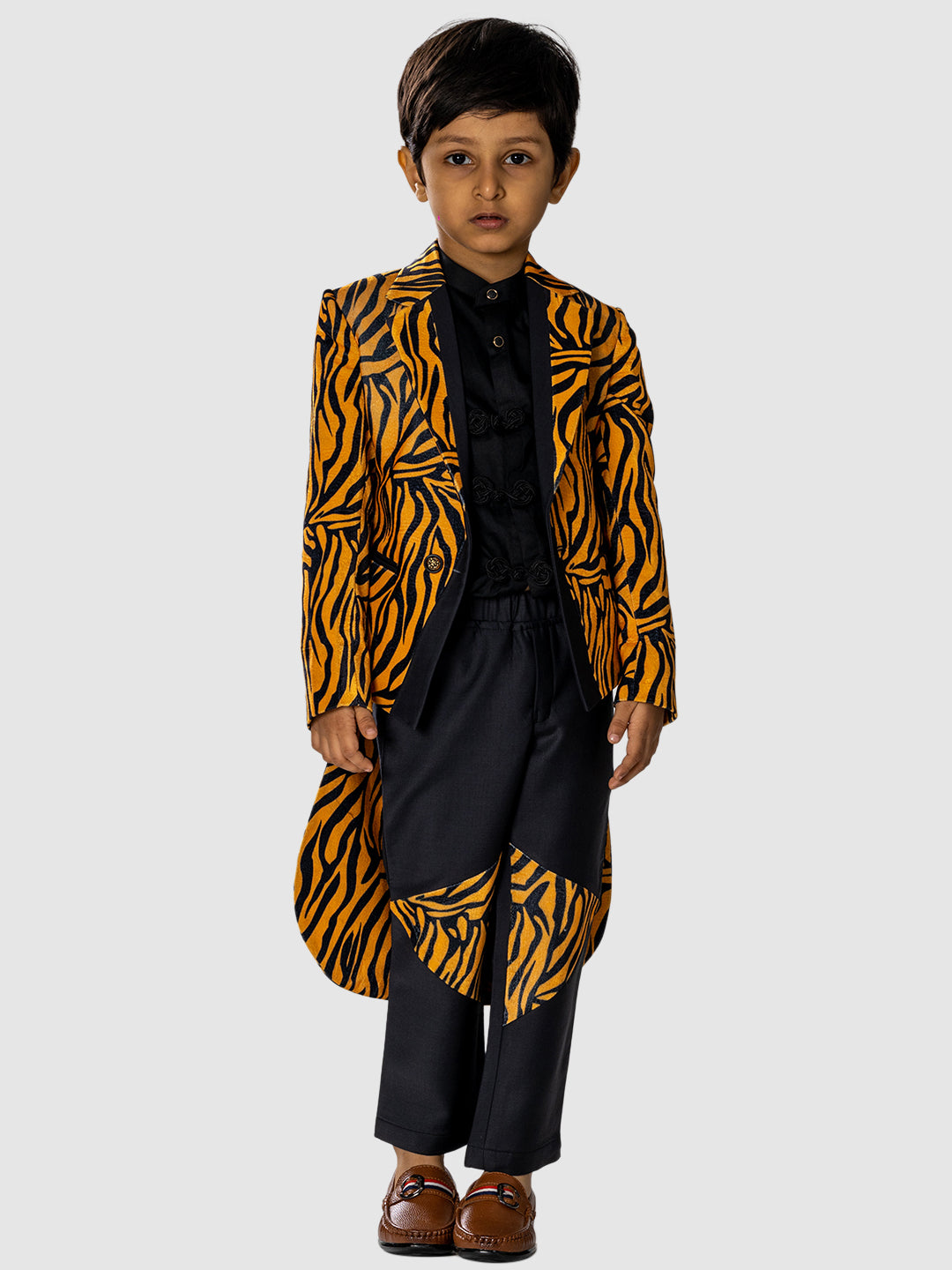 TIGER HIGH-LOW BLAZER SET OF 3
