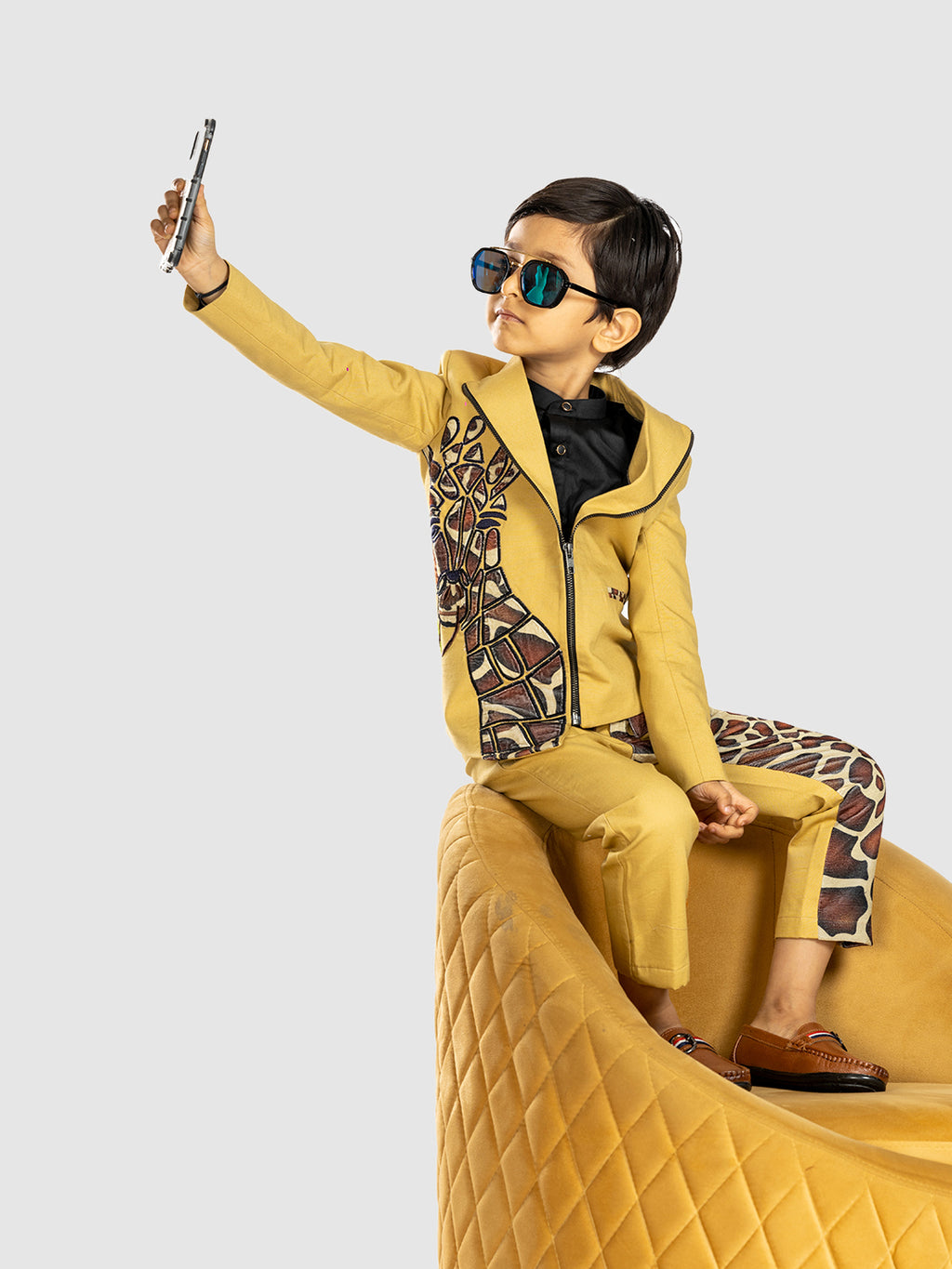 GIRAFFE BLAZER SET