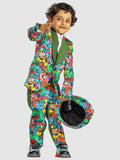 GREEN SUPERHERO BLAZER SET