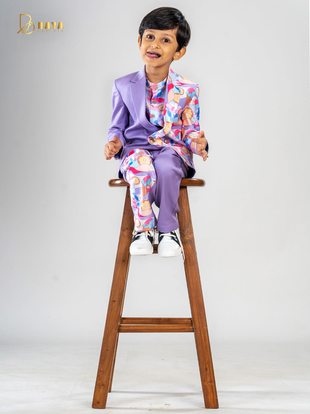 CANDY ASYMMETRIC BLAZER SET