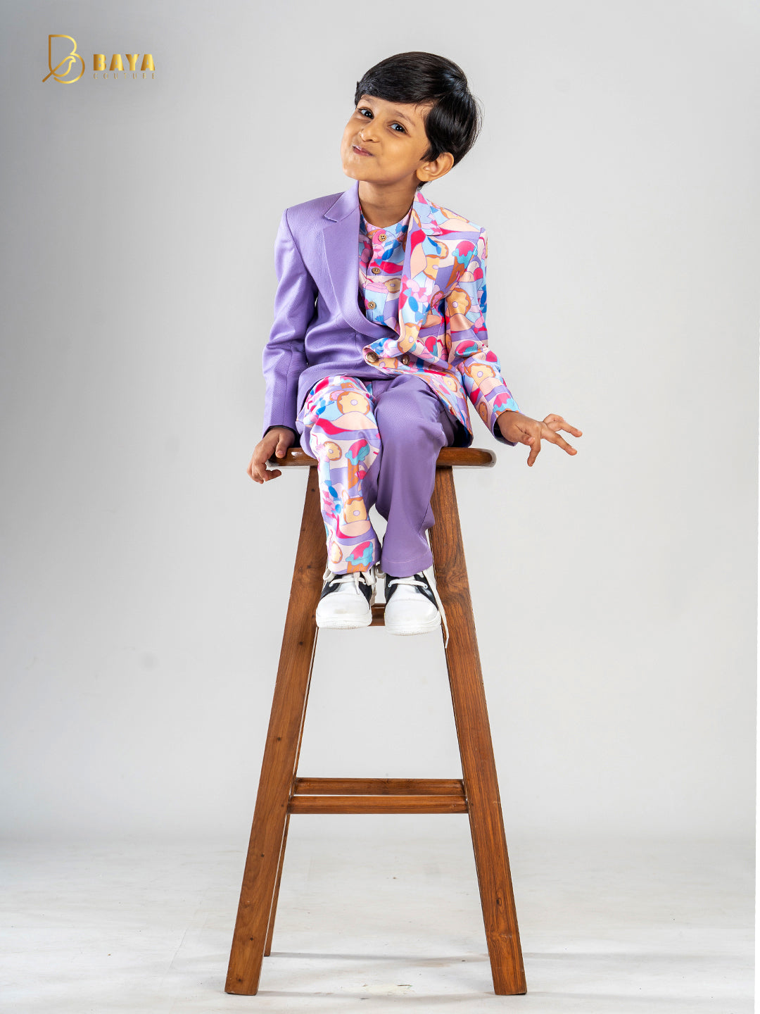 CANDY ASYMMETRIC BLAZER SET