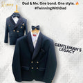 Double the charm, double the class – black tie done Baya Couture style.