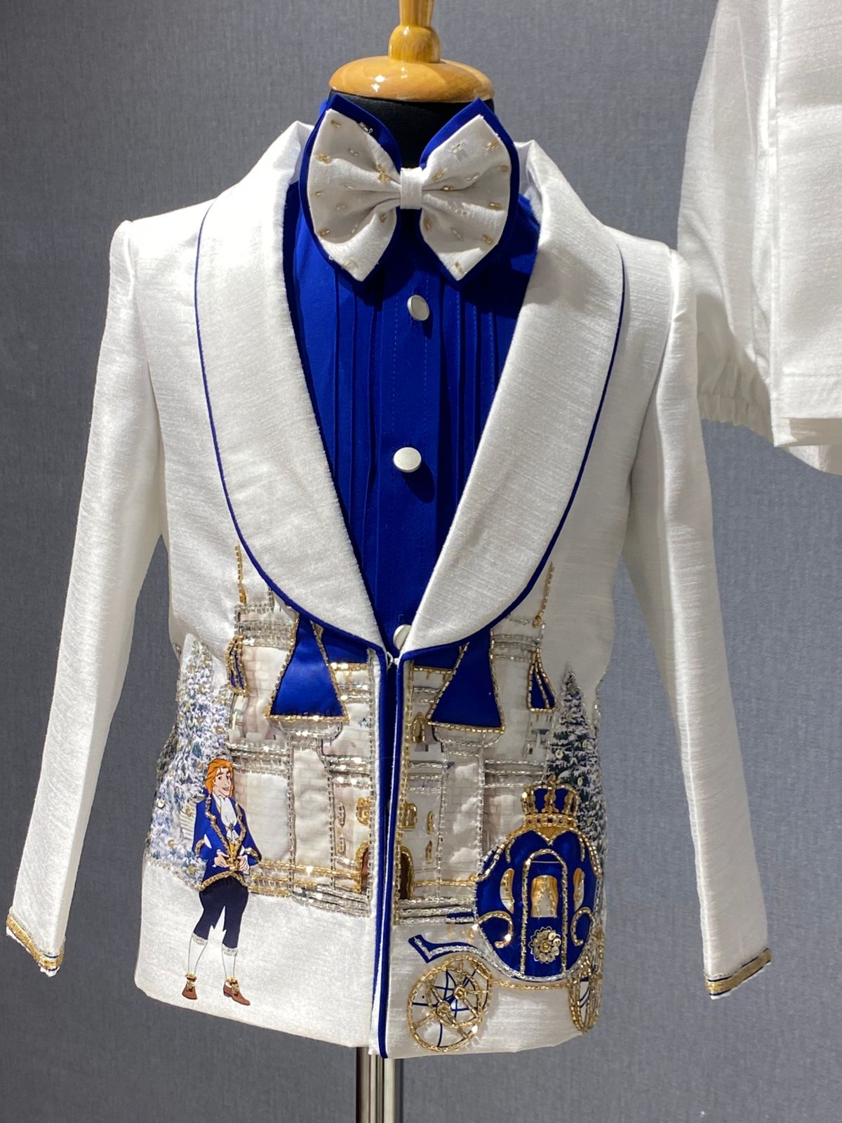 Royalty stitched with love, personalized for your little prince