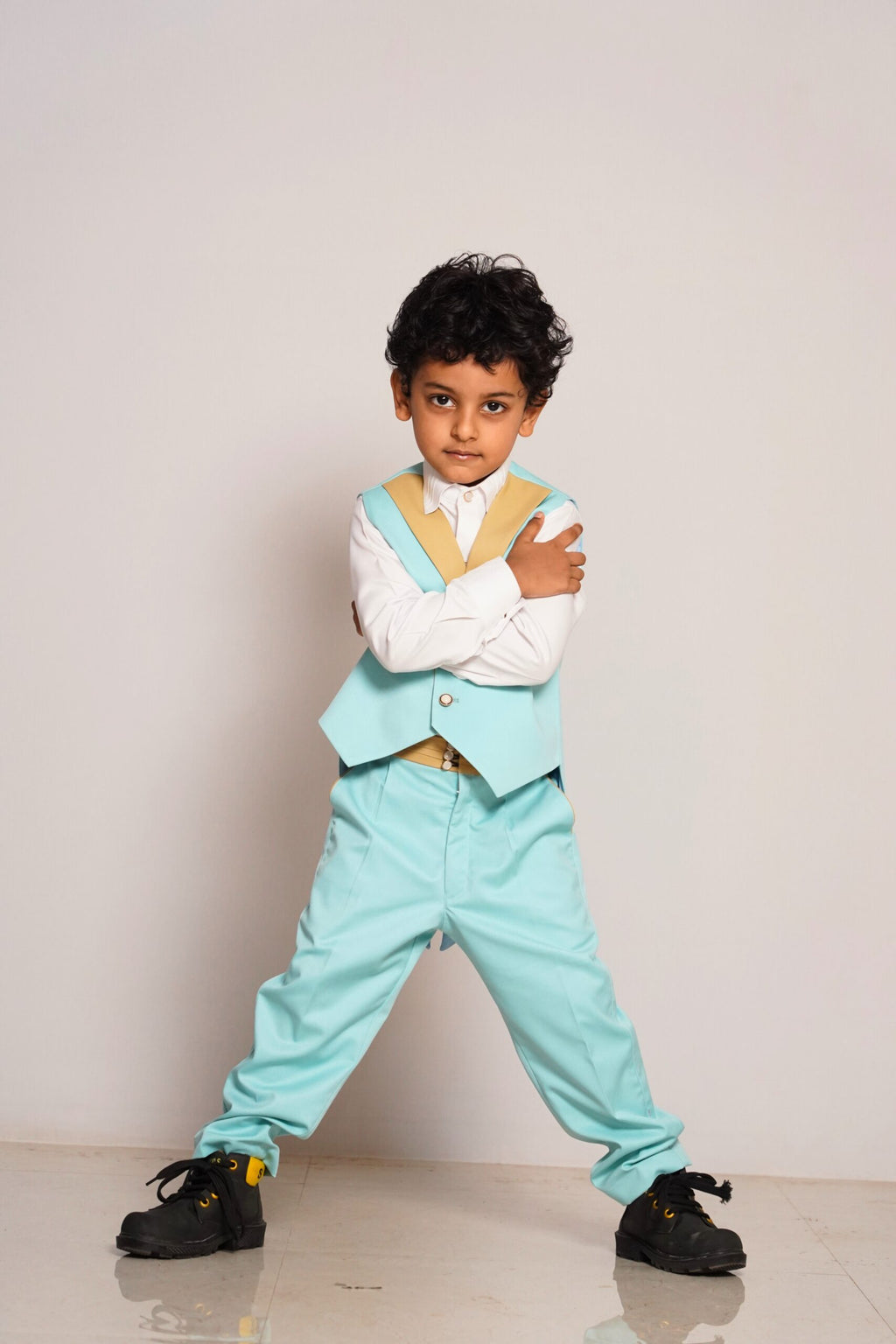 Boys’ Classic Blue 3-Piece Formal Set