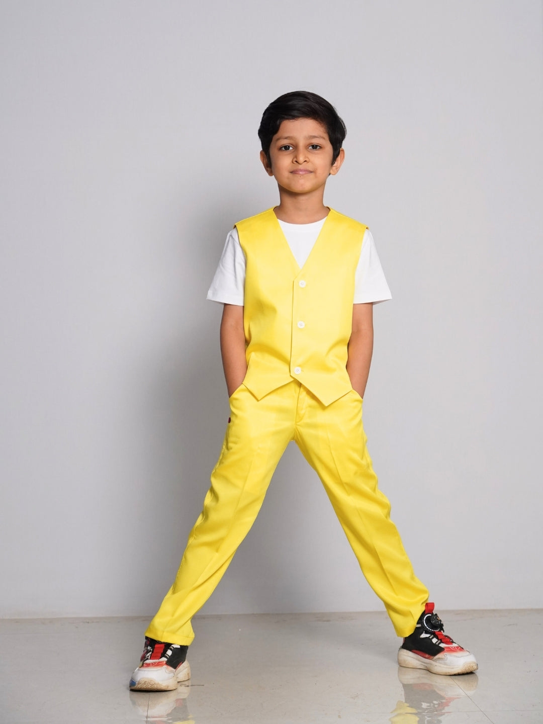 Sunshine Yellow 2-Piece Formal Set