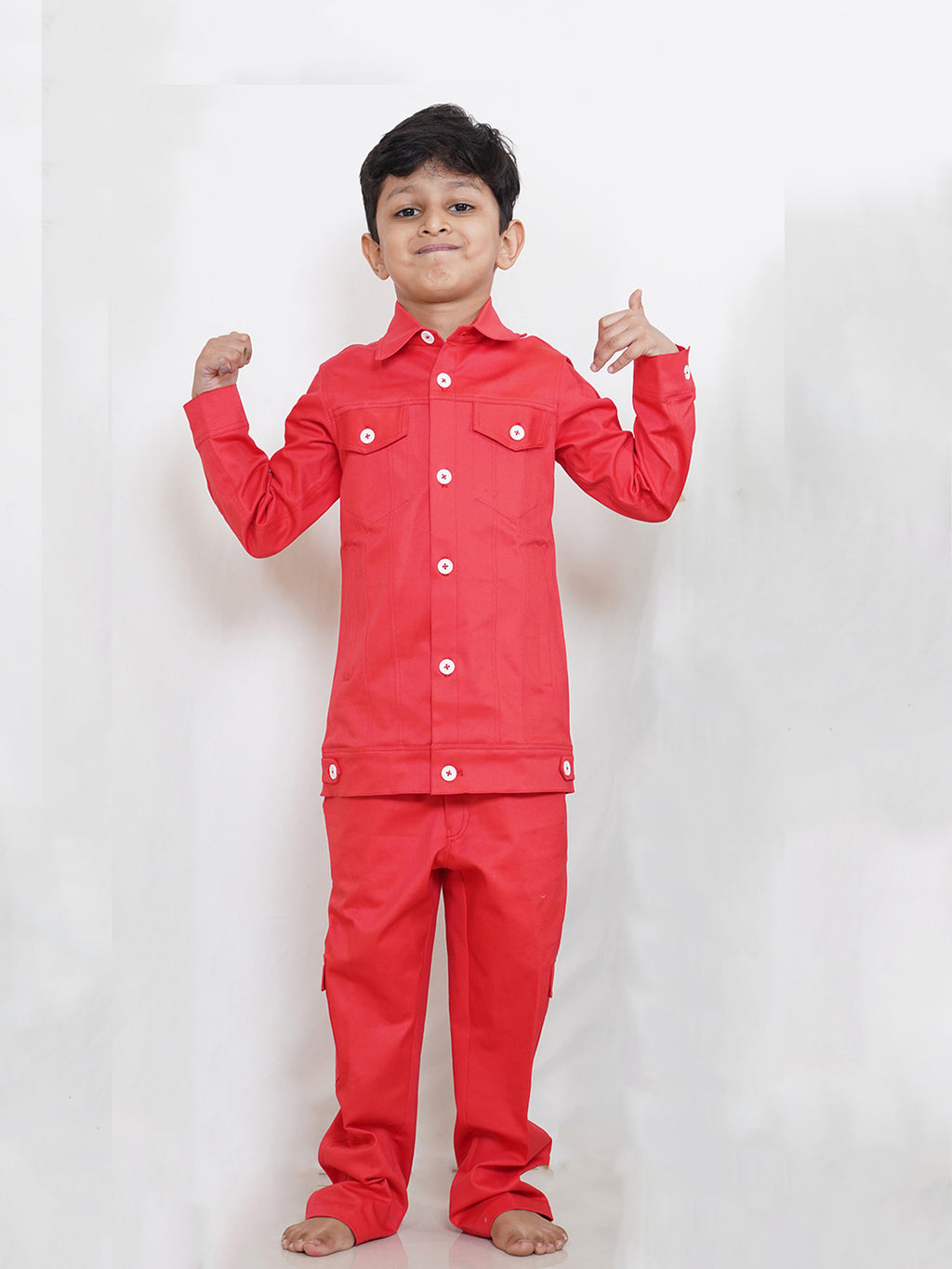 Red cargo set of 2