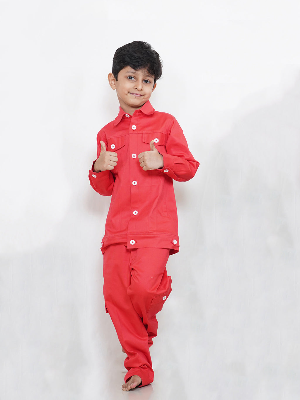 Red cargo set of 2