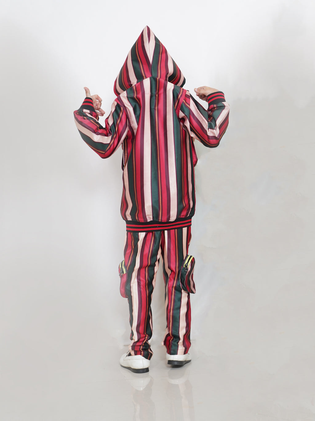 Candy Stripes Hoodie Set(set of 2)