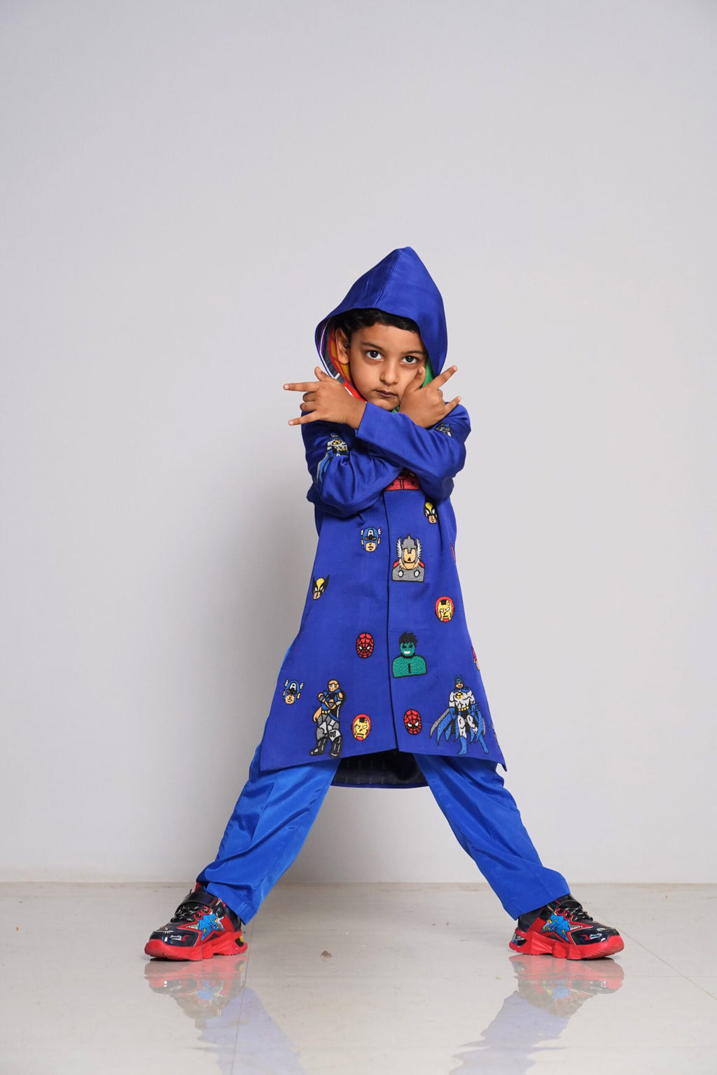 Superhero Long Blazer Set