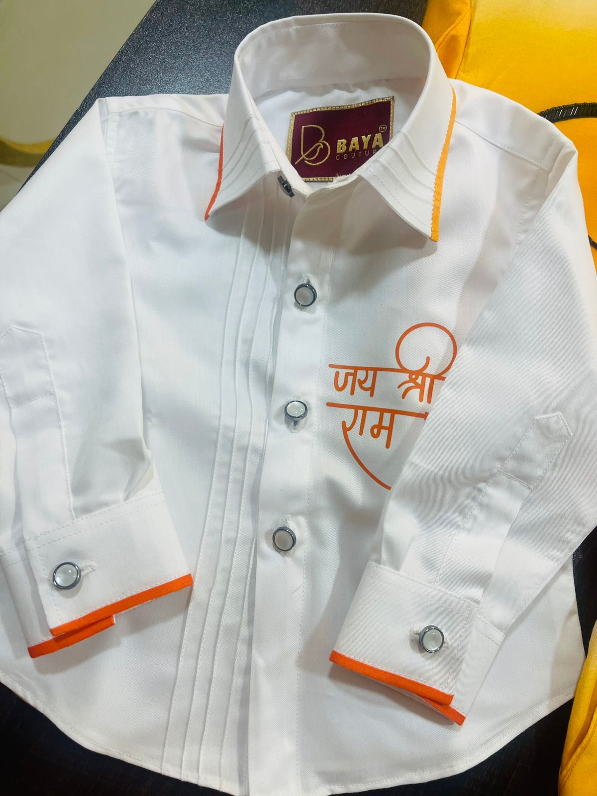 Handcrafted hanumanji tuxedo set (set of 4)