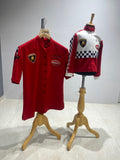 Mom son car racing twinning outfit