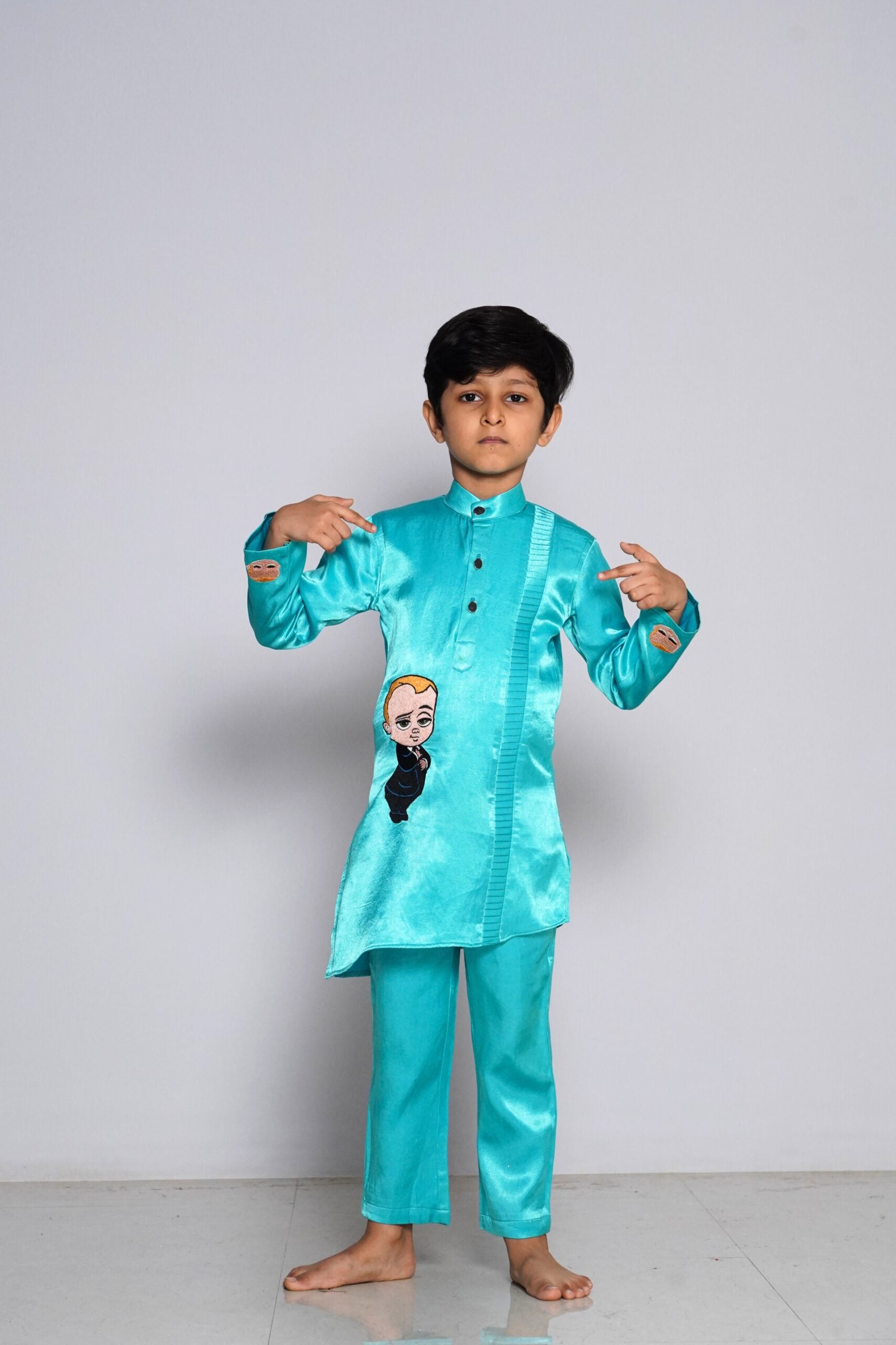 Powerful boss kurta 2 piece set