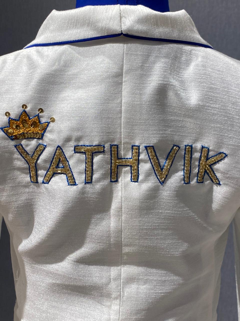 Royalty stitched with love, personalized for your little prince