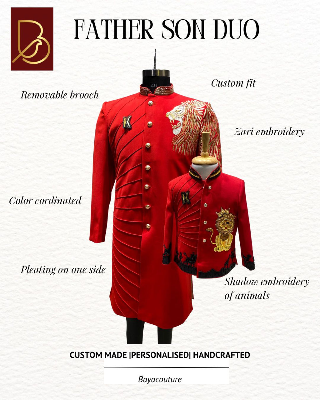 Roar in style – twinning with pride and luxury.