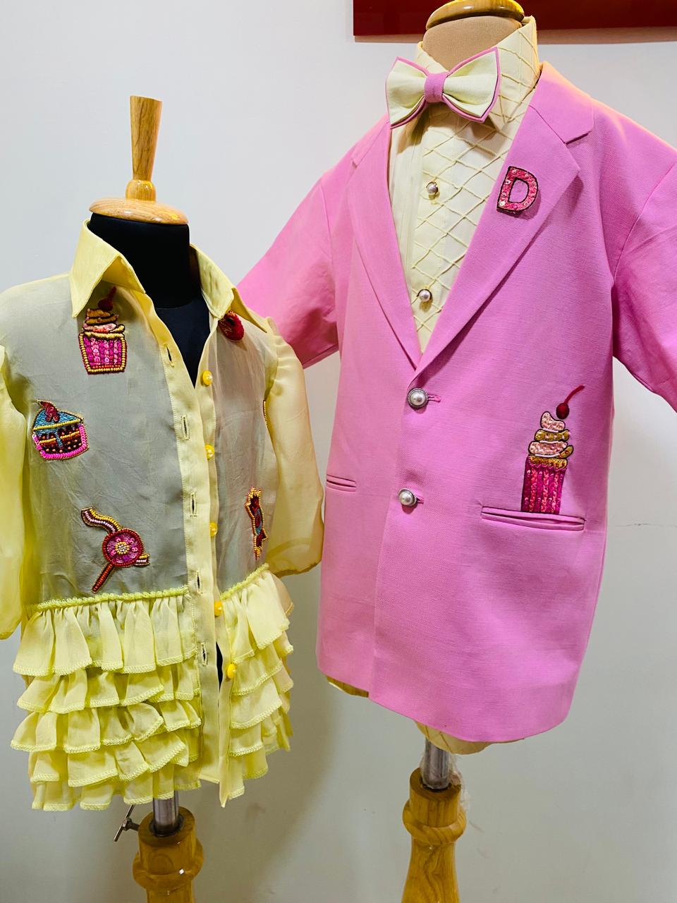 Two Little Sweethearts, One Candy Dream