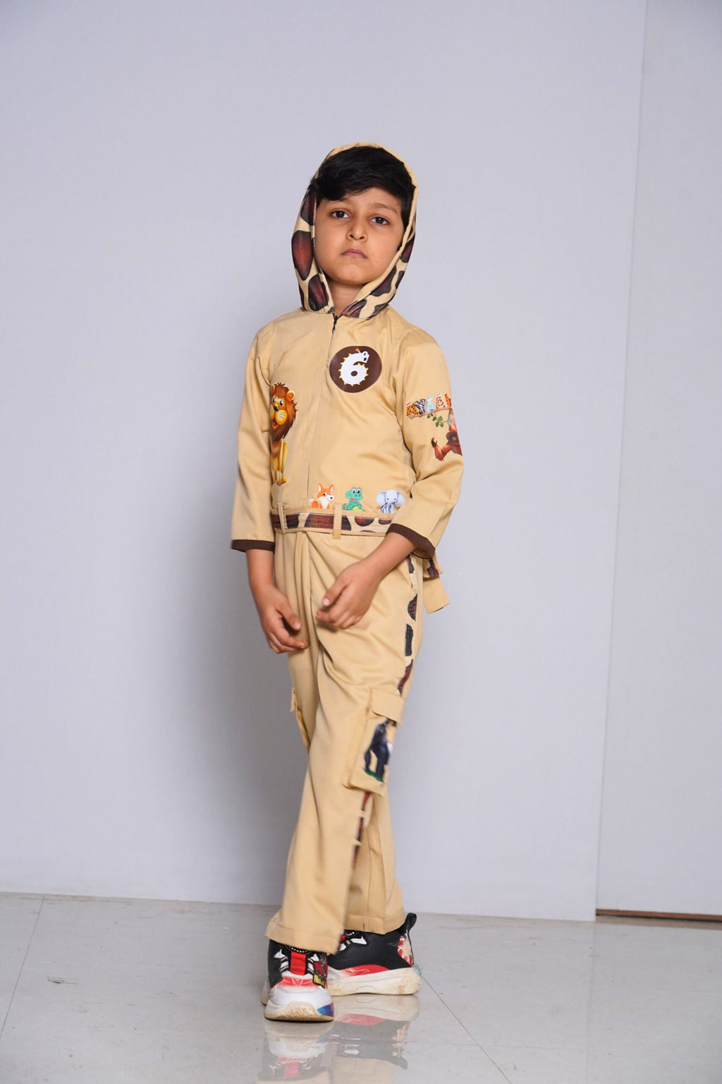 Safari Theme Customised Jumpsuit(set of 2)