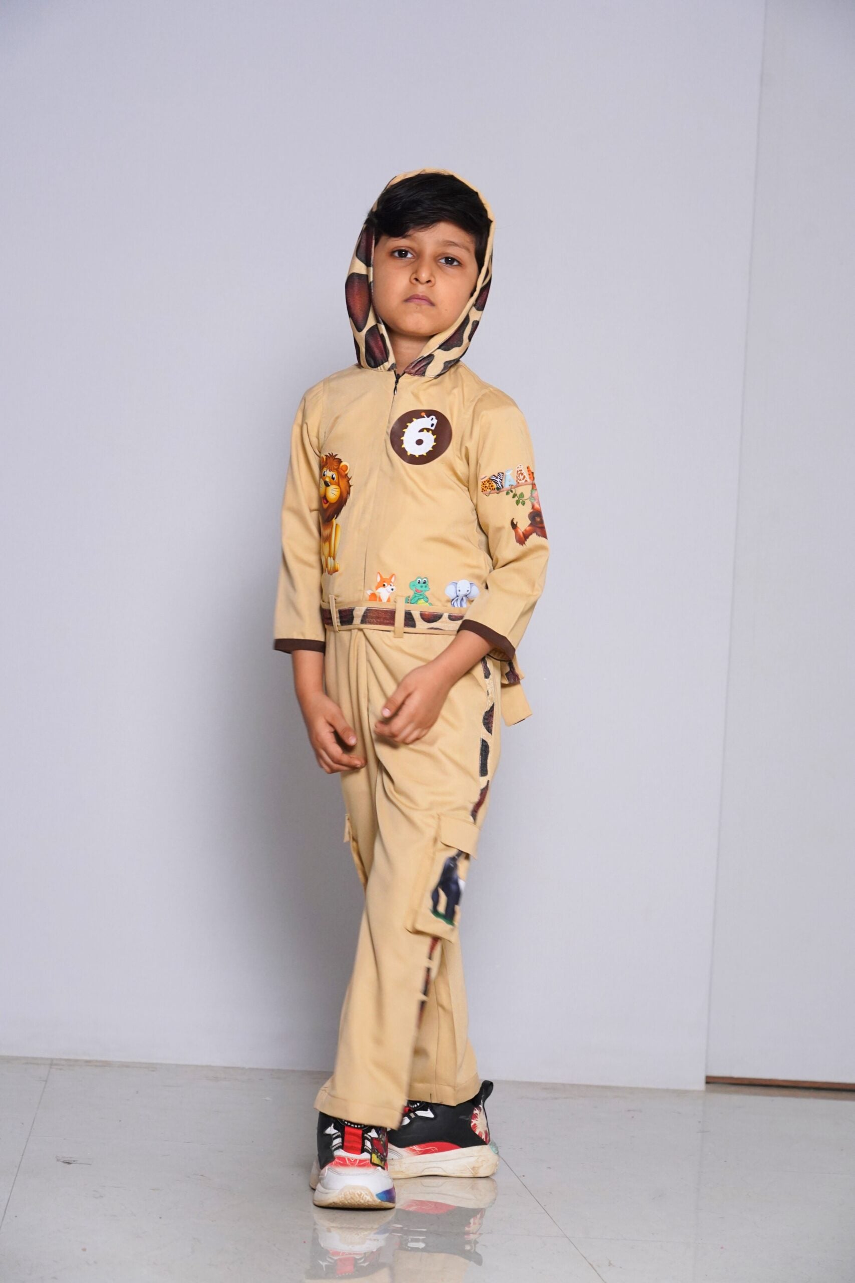 Safari Theme Customised Jumpsuit(set of 2)