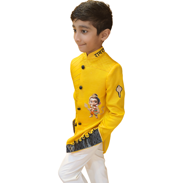 Hanumanji theme Indo western(set of 2)