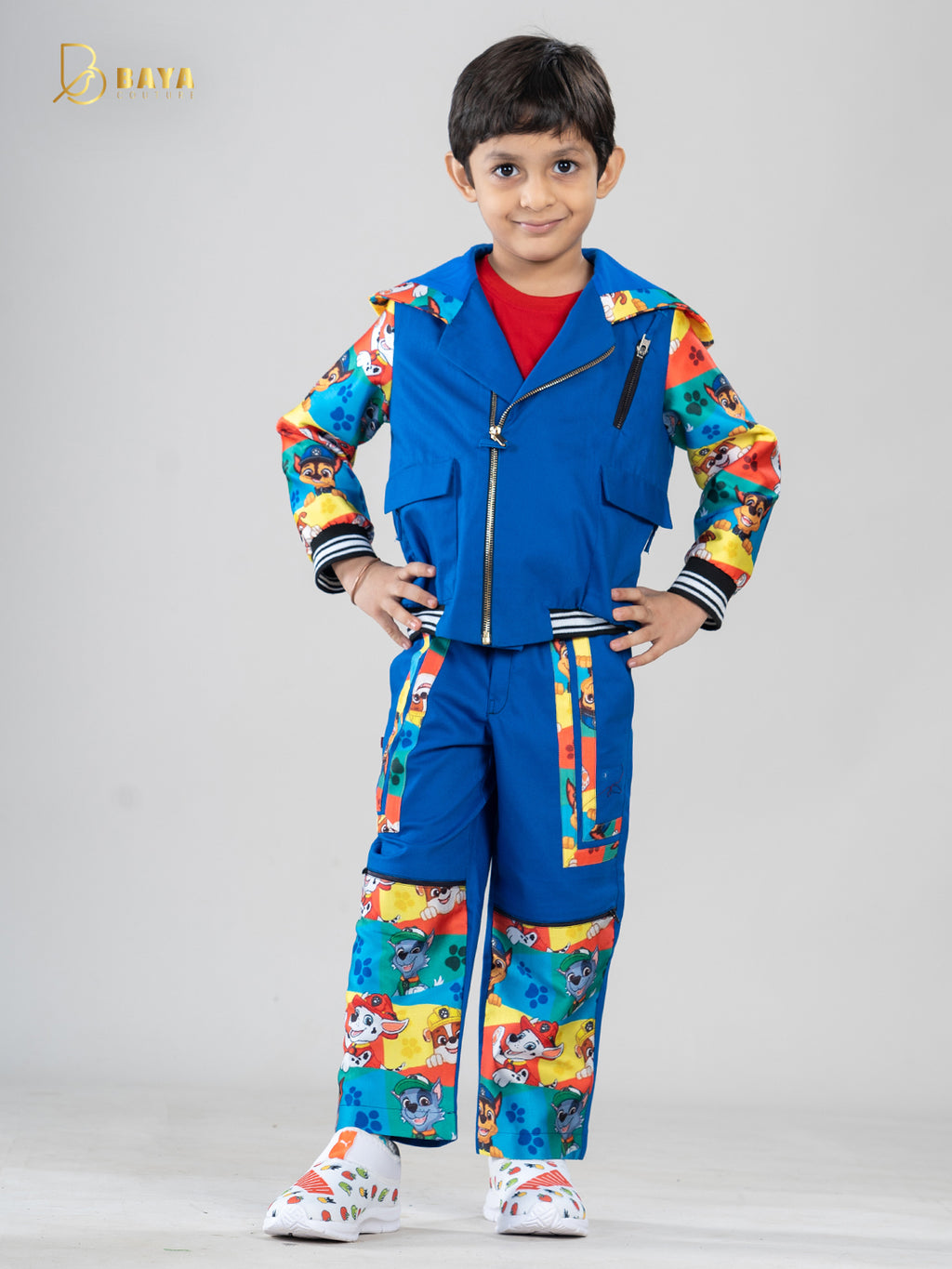 PAW CHARACTER  BOMBER JACKET SET