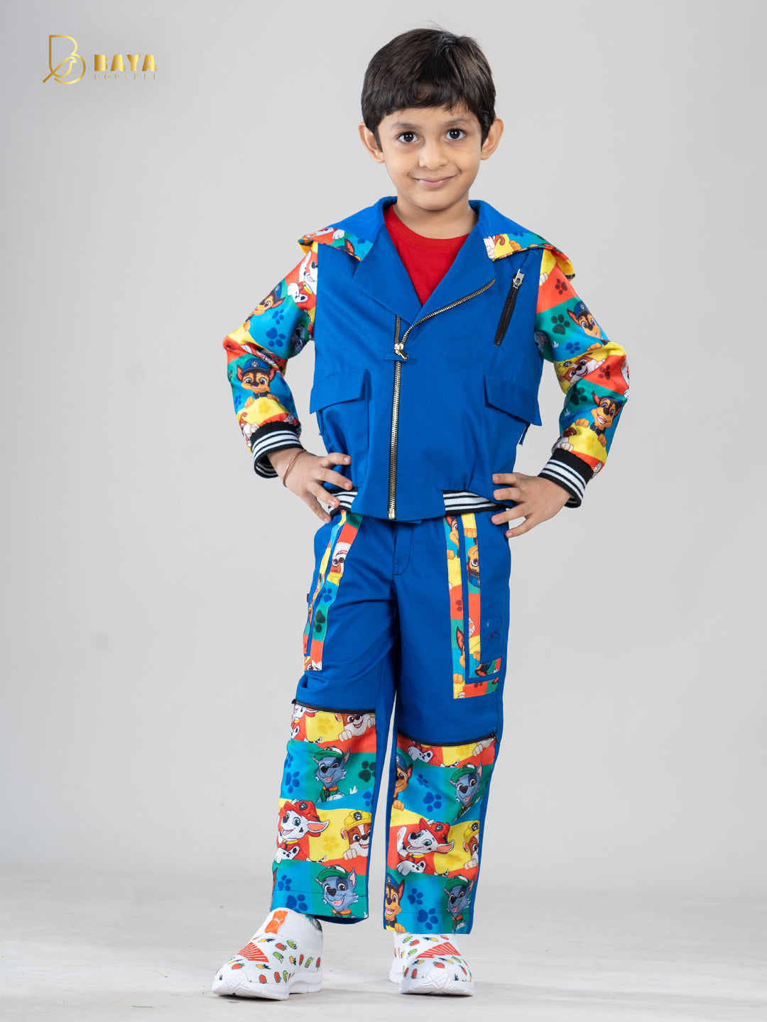 PAW CHARACTER  BOMBER JACKET SET