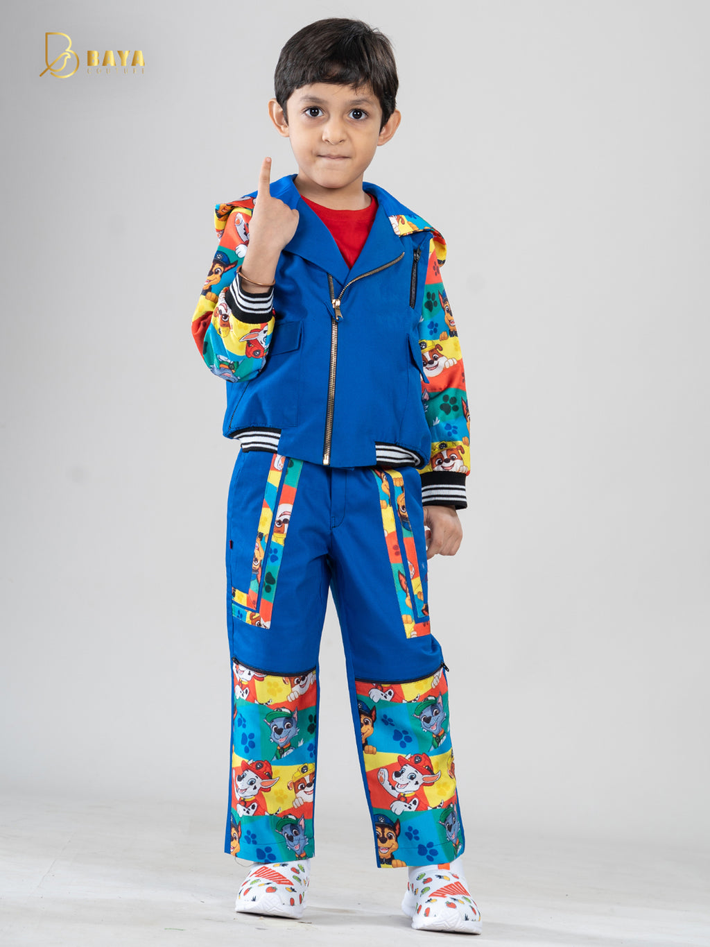 PAW CHARACTER  BOMBER JACKET SET