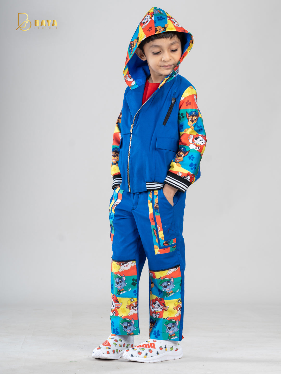 PAW CHARACTER  BOMBER JACKET SET