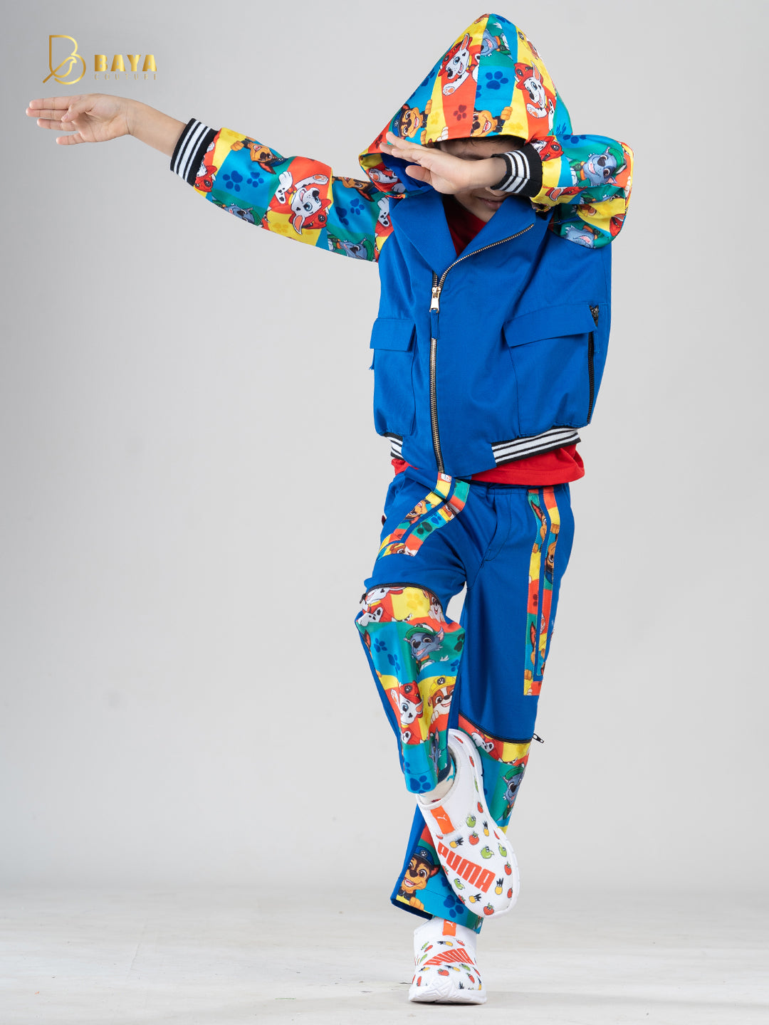 PAW CHARACTER  BOMBER JACKET SET