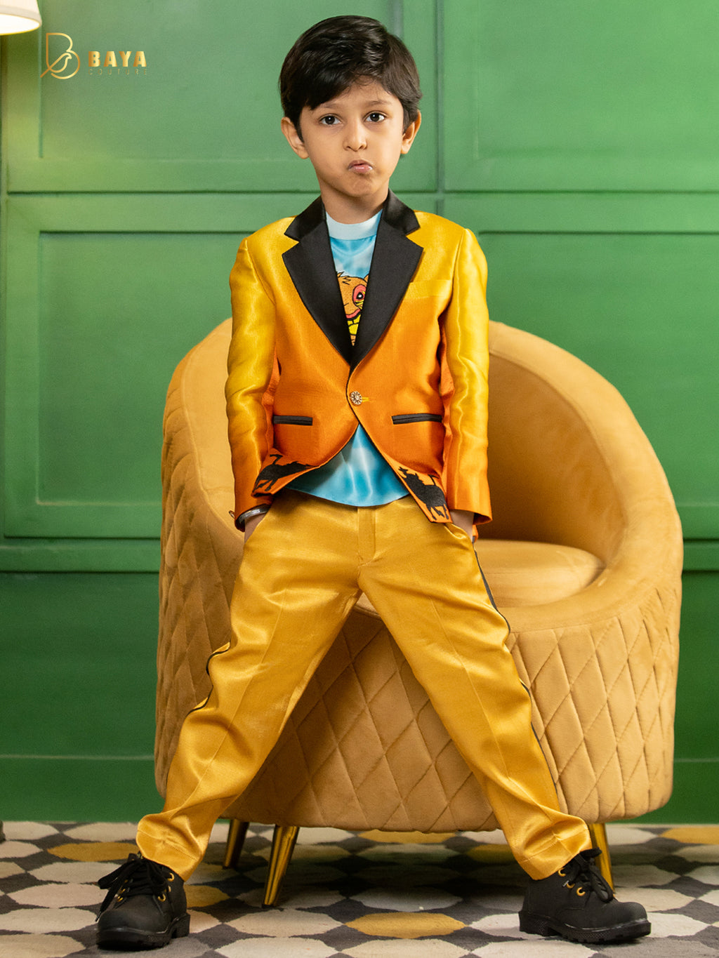 LION THEME BLAZER SET