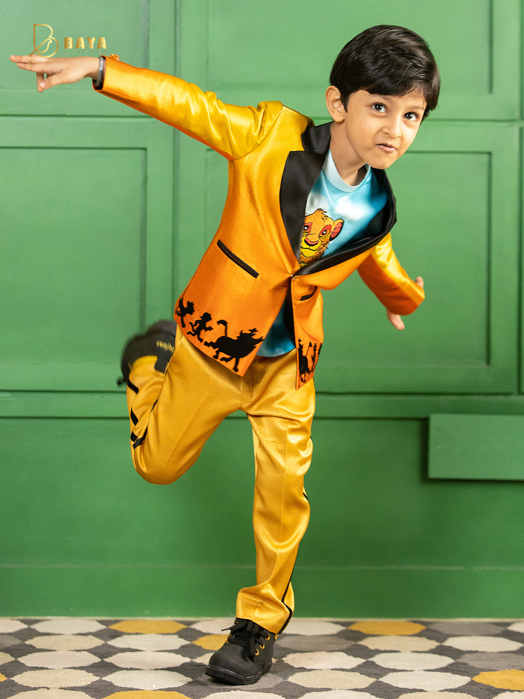 LION THEME BLAZER SET