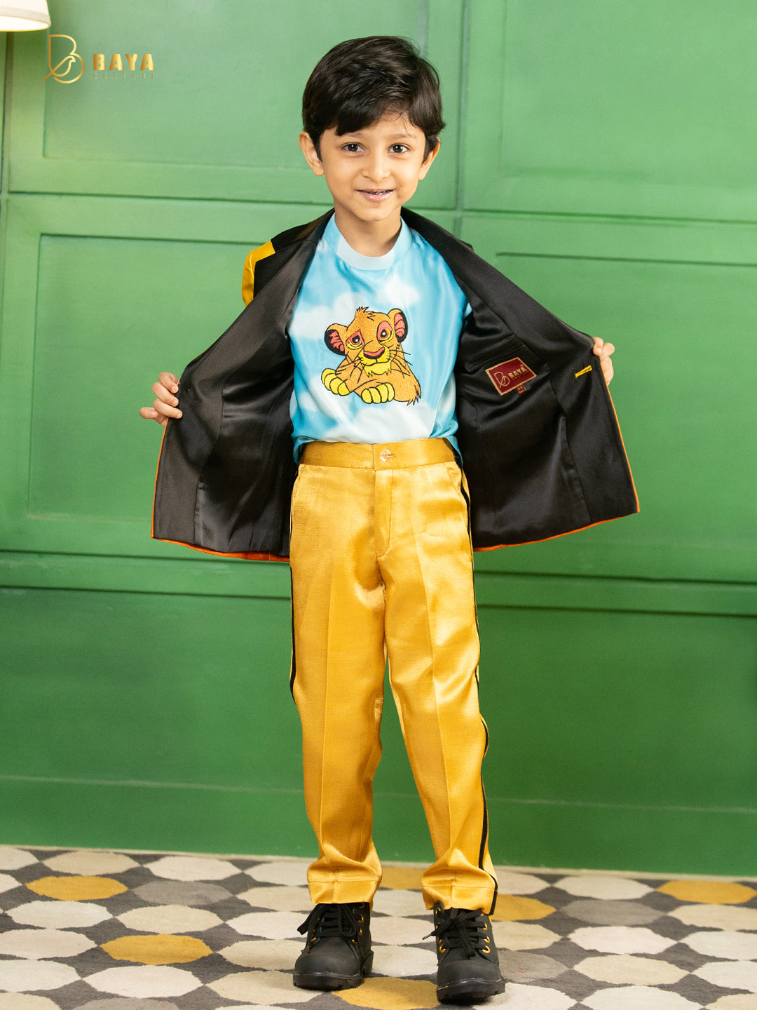 LION THEME BLAZER SET