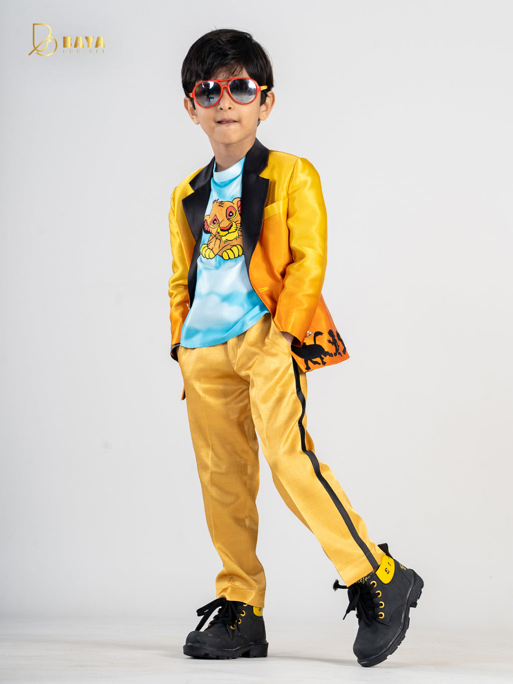 LION THEME BLAZER SET