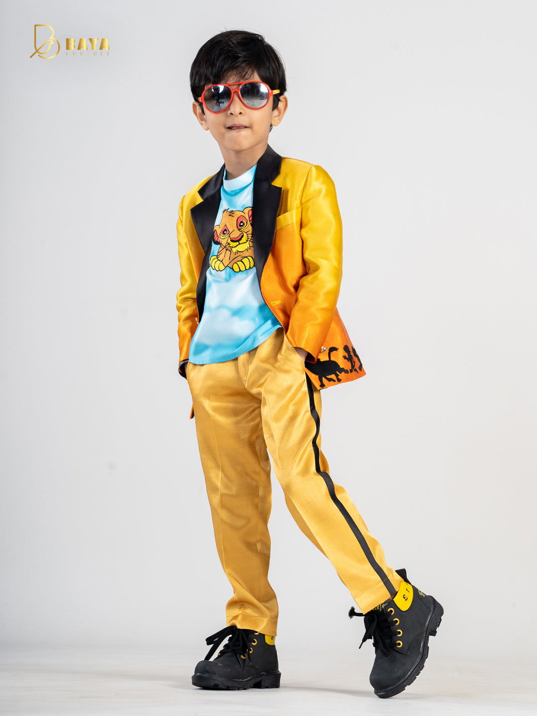 LION THEME BLAZER SET