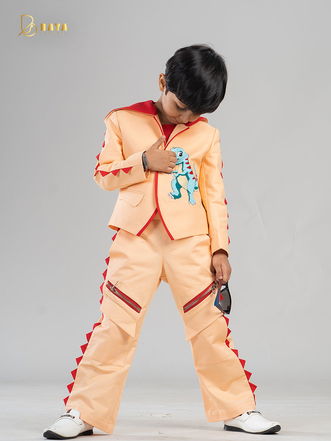 DINO SPIKES BLAZER SET