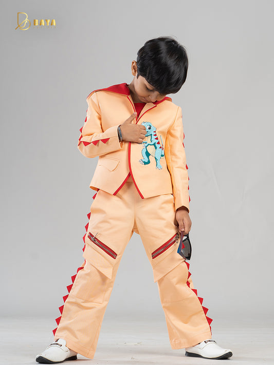 DINO SPIKES BLAZER SET