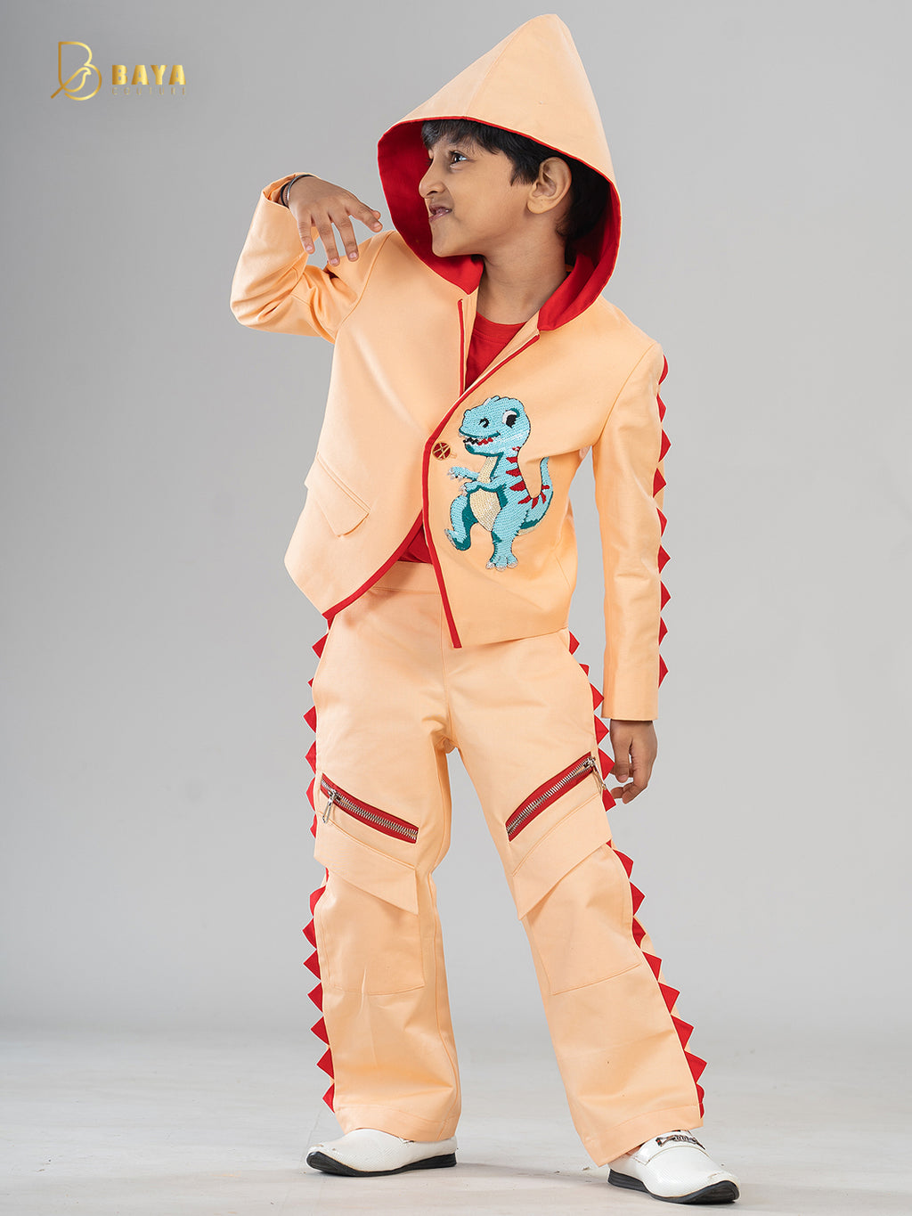 DINO SPIKES BLAZER SET