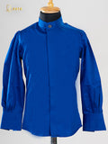 ROYAL BLUE BISHOP SHIRT