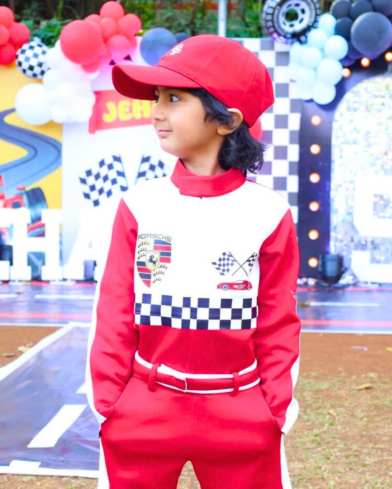 Engineered for Speed ,Racer Jumpsuit.
