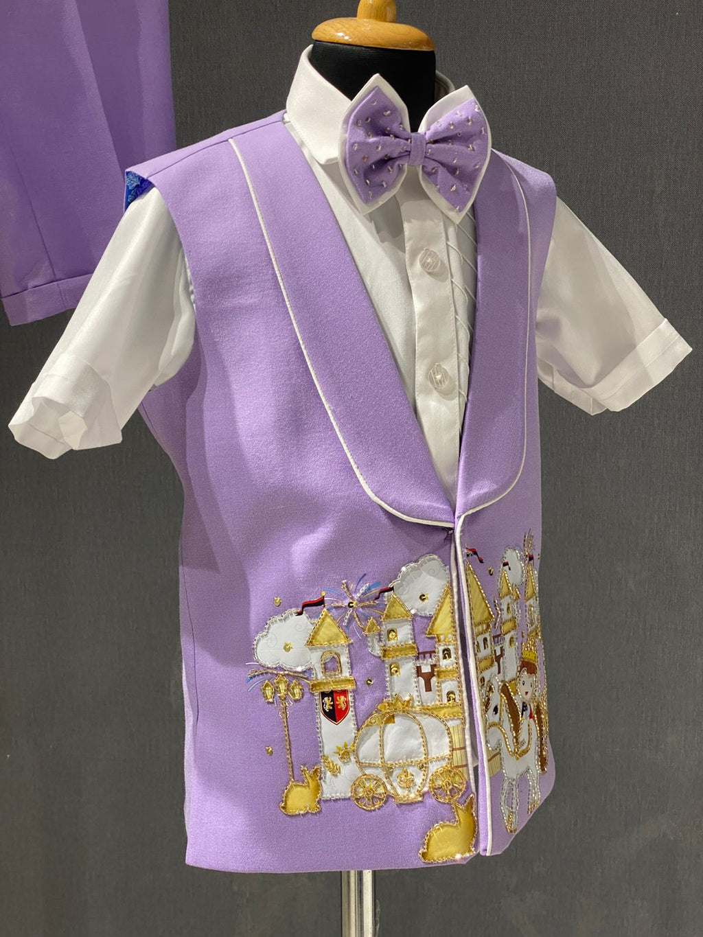 Prince theme waist coat set of 4