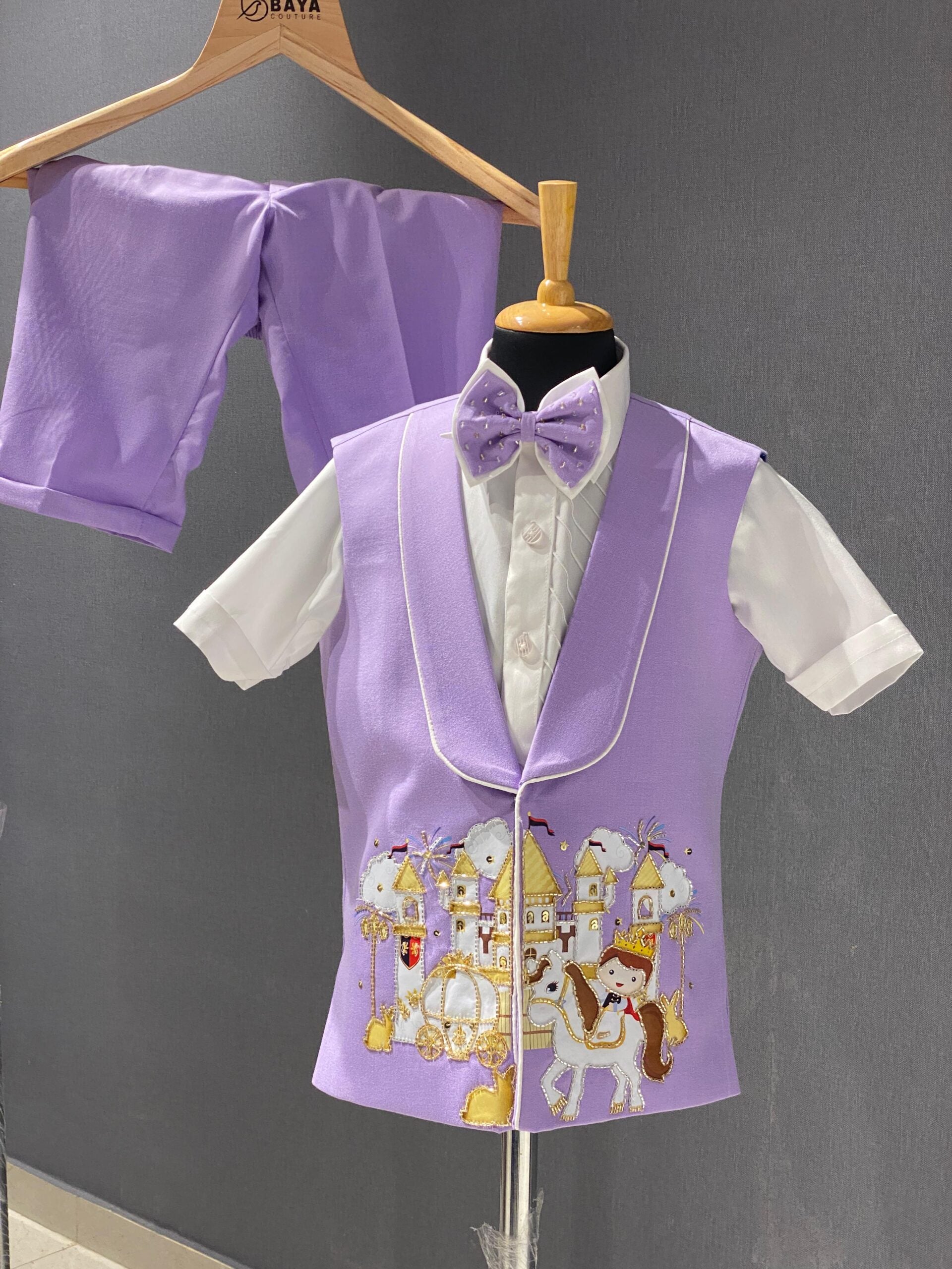 Prince theme waist coat set of 4