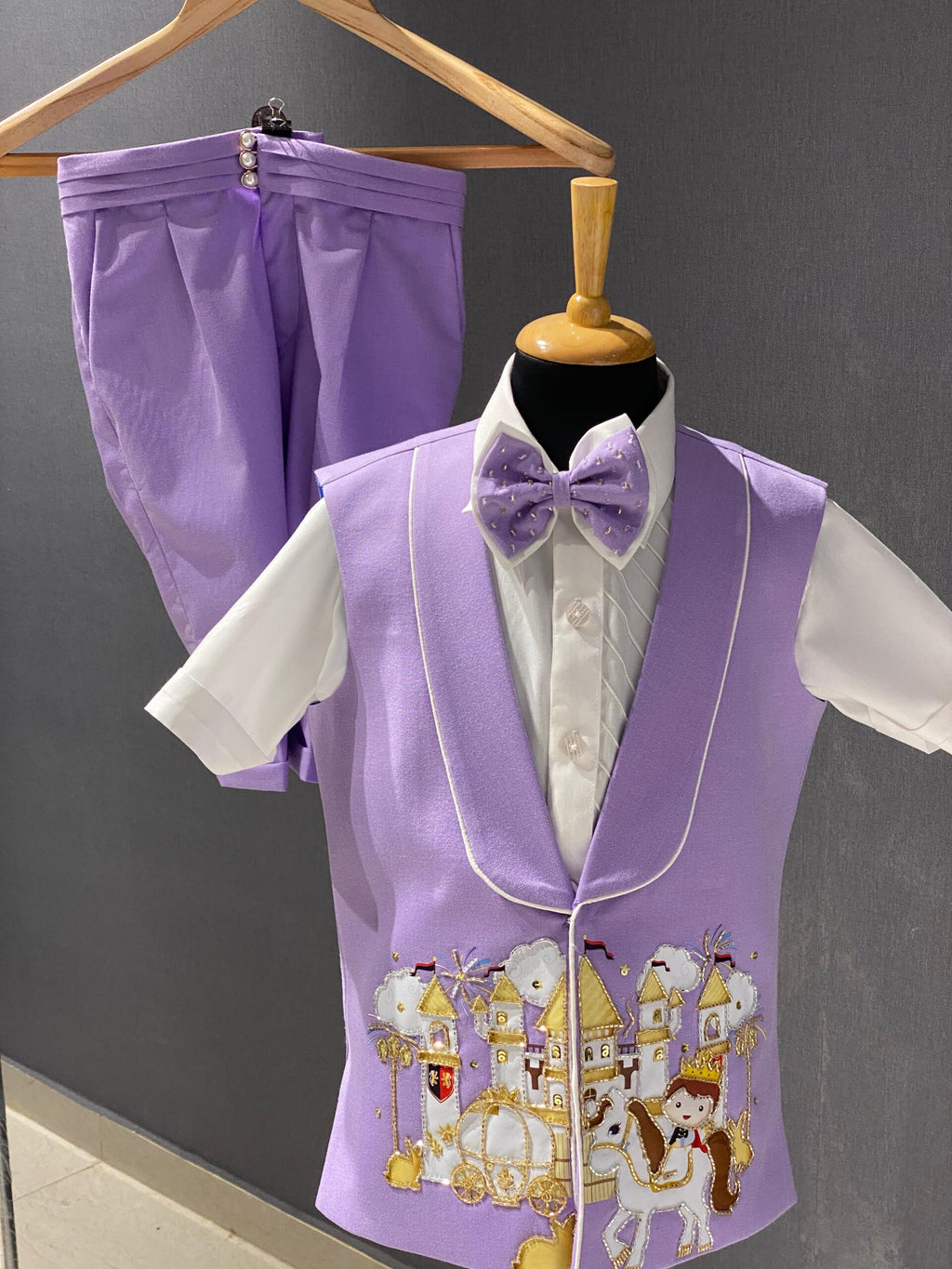 Prince theme waist coat set of 4