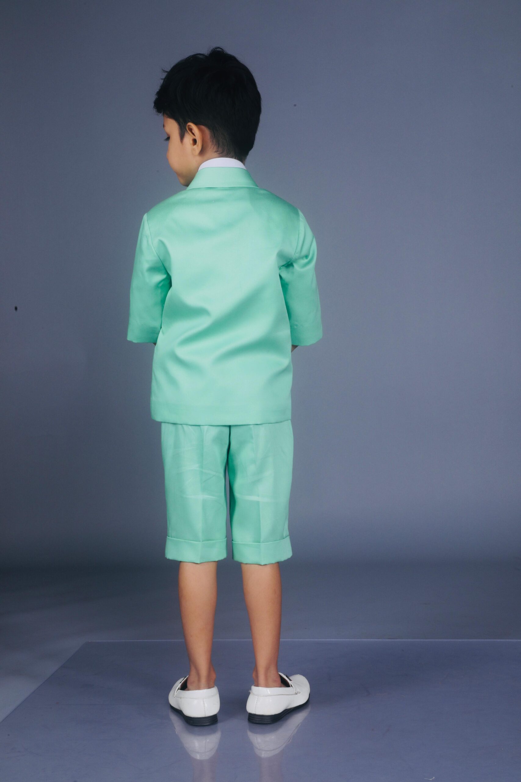 Mint Green Summer Tuxedo Set(set of 4)