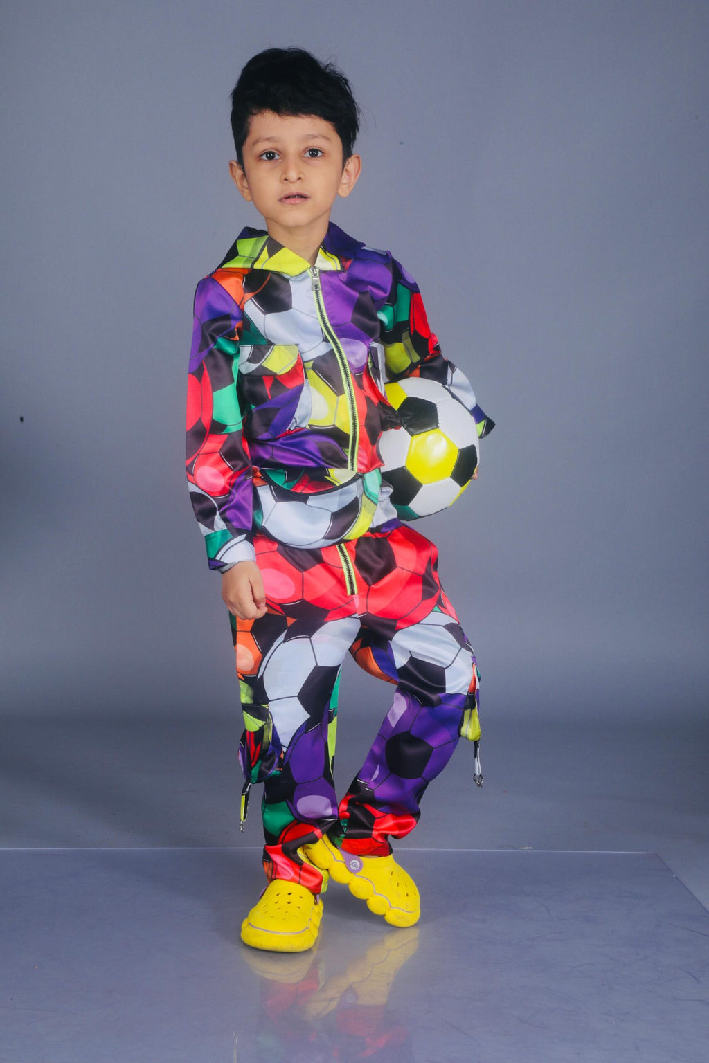 Boys Football hoodie jumpsuit