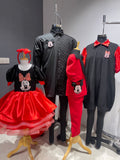 Character family twinning handcrafted outfits